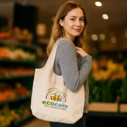 Branding Cotton Hobo Bags