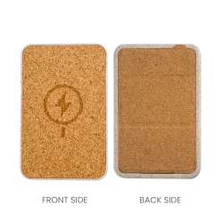 Cork MagSafe Wireless Powerbank Front and Back