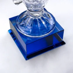 Crystal Glass Trophy Cup Base