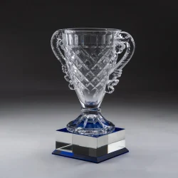 Crystal Glass Trophy Cup for Chocolates