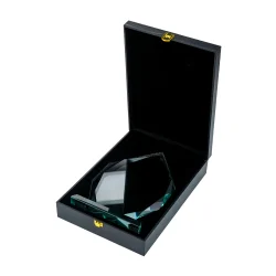 Iceberg Design Crystal Award with Box