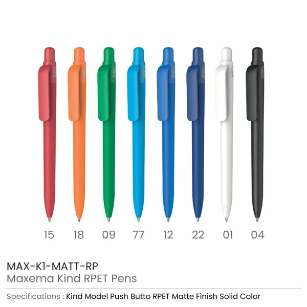 Maxema Kind rPET Pens Details