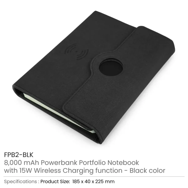 Powerbank Portfolio Notebook Details