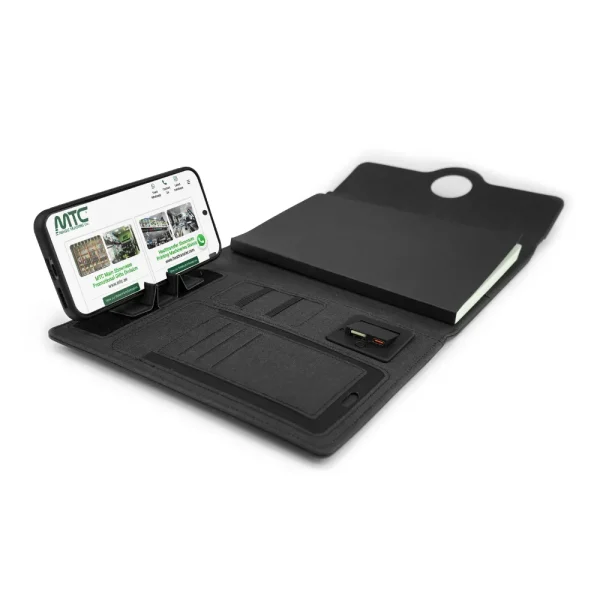 Powerbank Portfolio Notebook Inner View