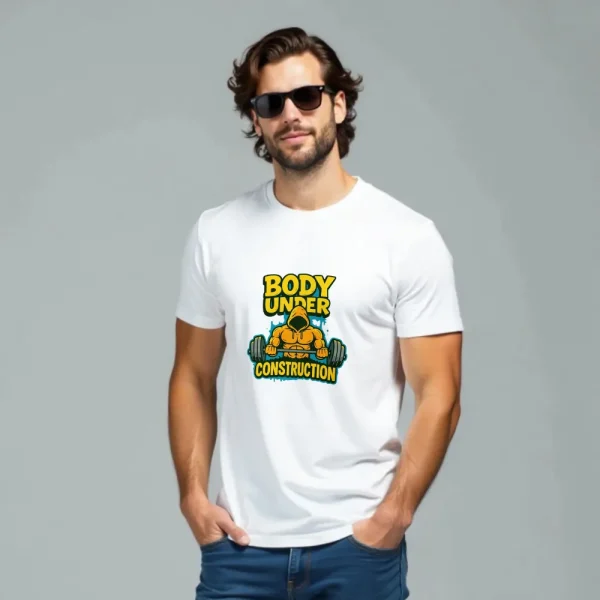 Round Neck T-Shirts with Print
