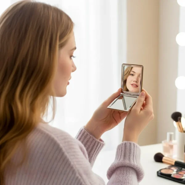 Rectangle Pocket Mirror Sample