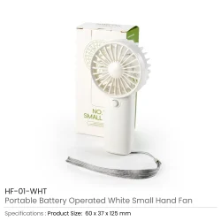 Portable Hand Fan Details