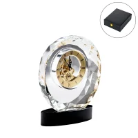Round Crystal Clock Awards Blank