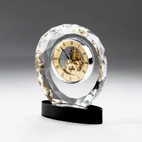 Round Crystal Clock Awards