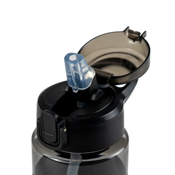 Sports Bottles with Straw Top View