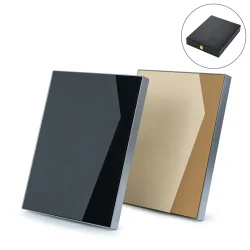 Two-Toned PU Leather Awards Blank