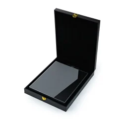 Two-Toned PU Leather Award with Box