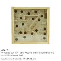 Wooden Maze Board Game Details
