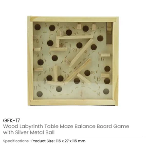 Wooden Maze Board Game Details