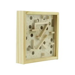 Wooden Maze Board Game Side View