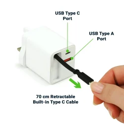 80W GaN Fast Charger Adaptor Manuals