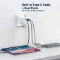80W GaN Fast Charger Adaptor Uses