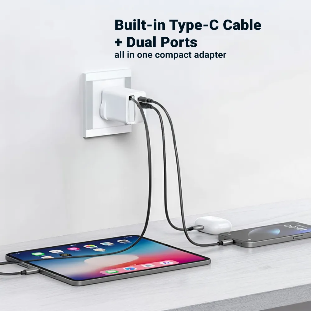 80W GaN Fast Charger Adaptor Uses