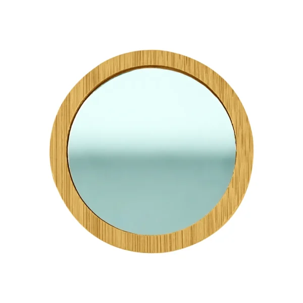 Bamboo Pocket Mirrors Front