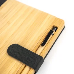 Bamboo and rPET Notebooks Clasp