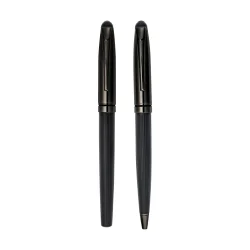 Black Metal Pen Set View