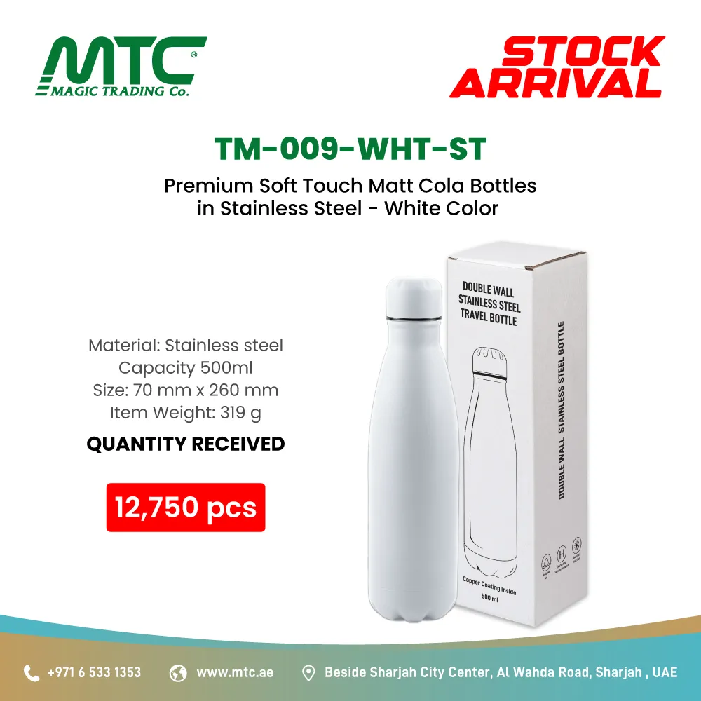 Stock Arrived Bottles