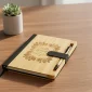 Branding Bamboo and rPET Notebooks