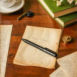 Branding Black Metal Pen PN66