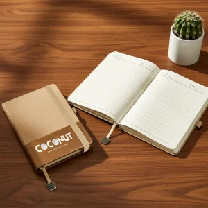 Branding Hard Cover PU Notebook Sample