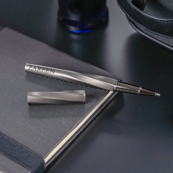 Branding Rollerball Pens Swirl Design