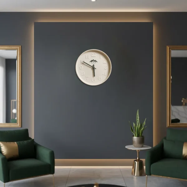 Branding Round Analog Wall Clock