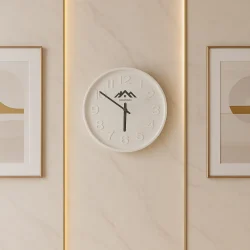 Branding Round Analog Wall Clock
