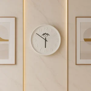 Branding Round Analog Wall Clock