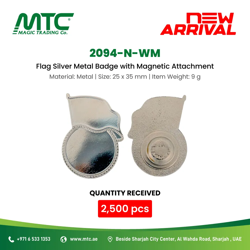 Stock Arrived UAE Flag Badges