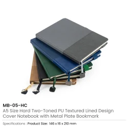 Hard Cover PU Notebooks Details