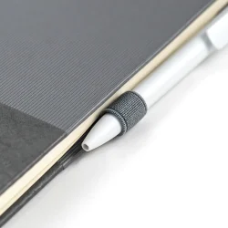 Hard Cover PU Notebook Pen Loop