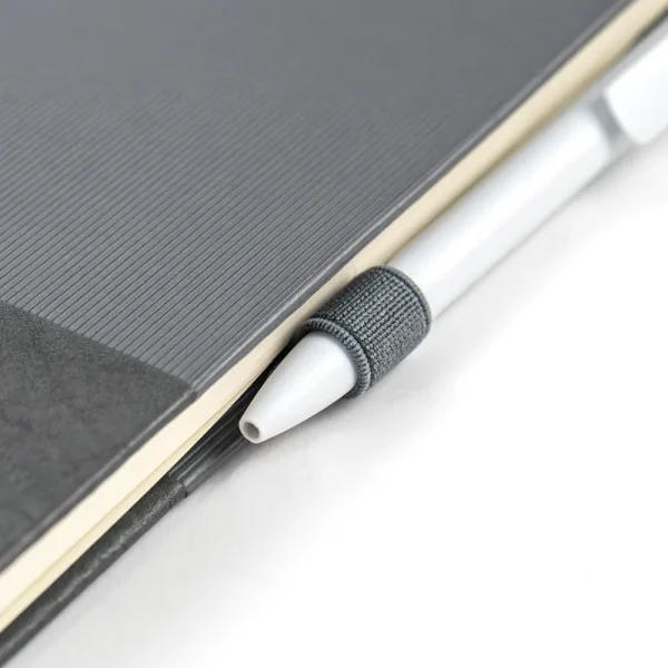Hard Cover PU Notebook Pen Loop