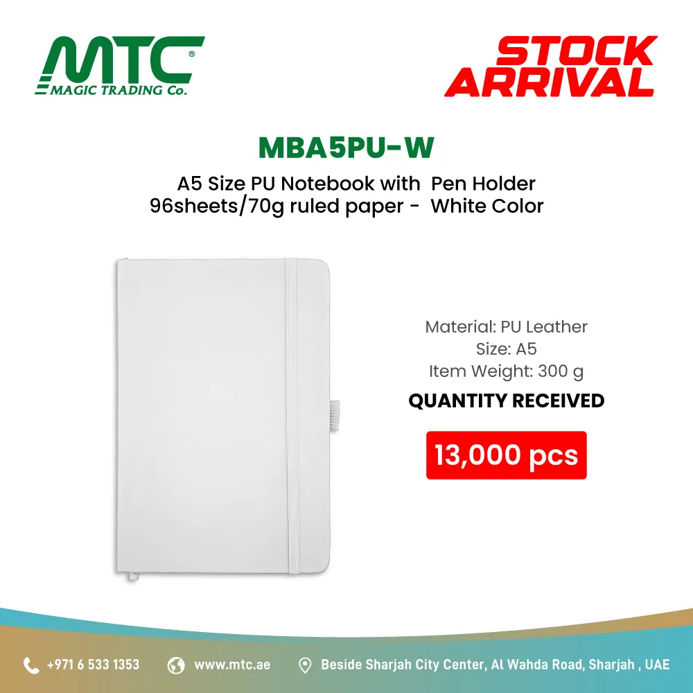 Stock Arrived Notebooks