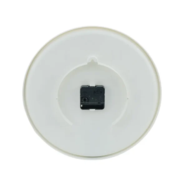 Round Analog Wall Clock Back View
