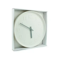 Round Analog Wall Clock with Box