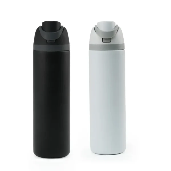 SS Bottles with Straw front view