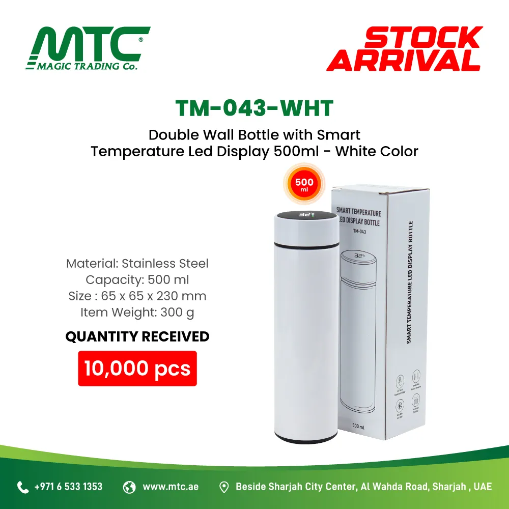 Stock Arrived Bottles