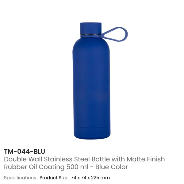 Stainless Steel Water Bottles Blue