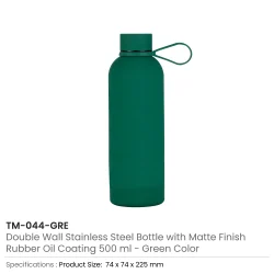 Stainless Steel Water Bottles Green
