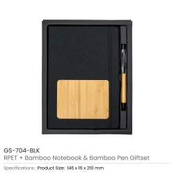 rPET and Bamboo Gift Sets Details