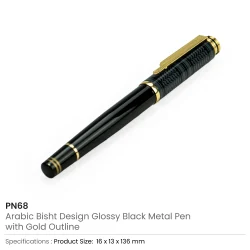 Bisht Design Metal Pen Details
