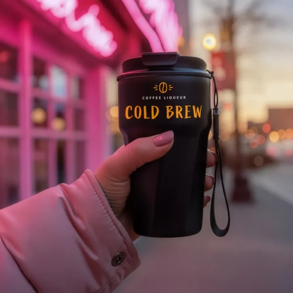 Branding Tumblers with Lanyard Sample