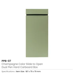 Dual Pen Box Details