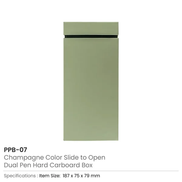 Dual Pen Box Details