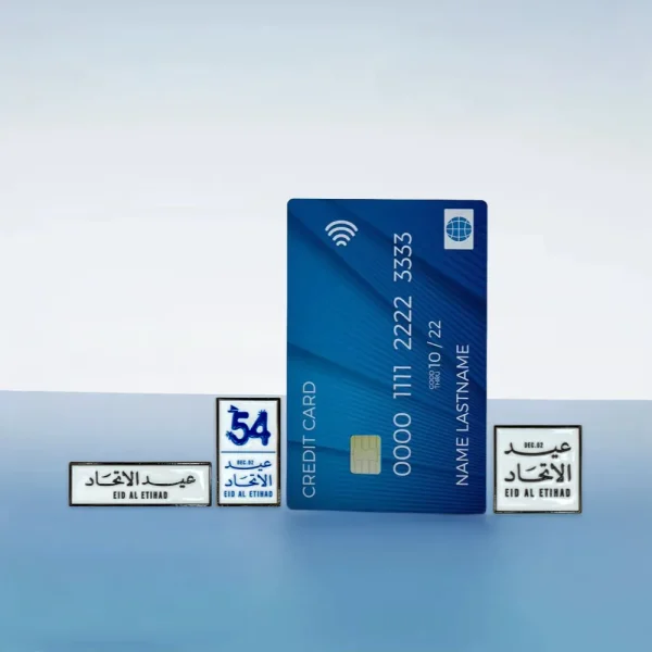 Eid Al Etihad Badge with Magnet size View